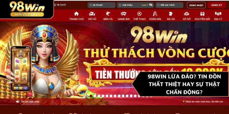 98WIN lừa đảo